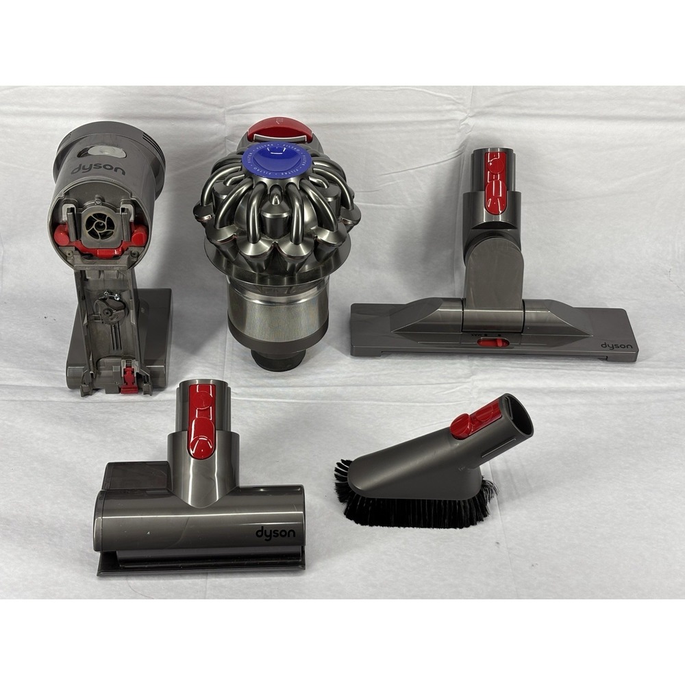 Dyson V7 Cordless Stick Vacuum Parts Lot Animal+ Motor Bin Tools Untested